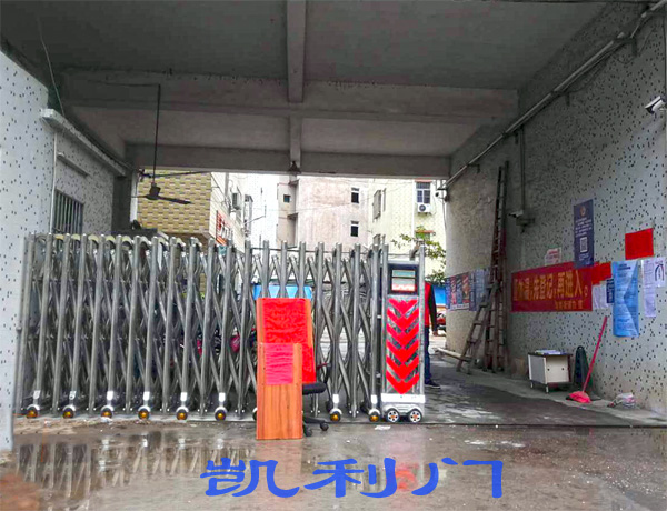 電動伸縮門疫情時期有多大力量